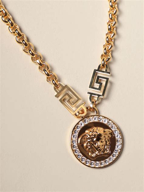 collana della versace|Collana Icon in Oro .